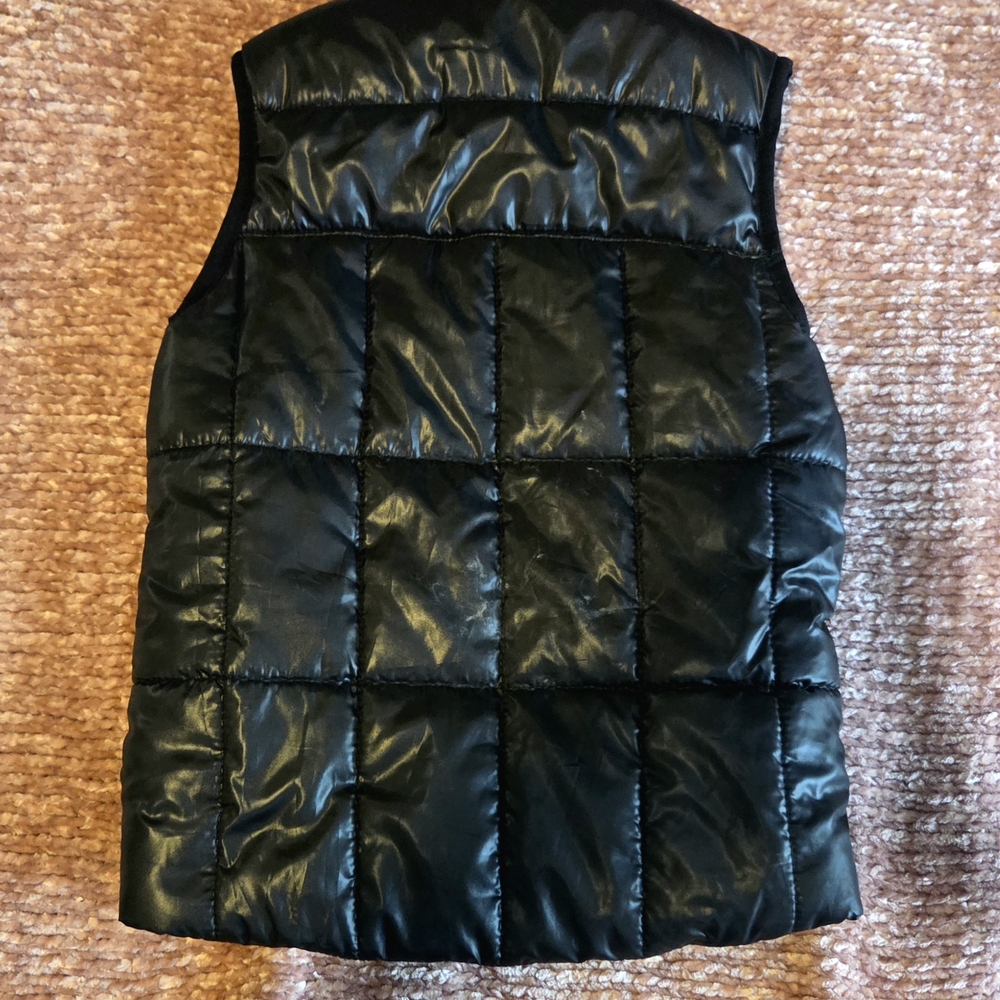 Calvin Klein Kids Puffer Vest, black,  Full Zip, Unisex 2t - Picture 2 of 6